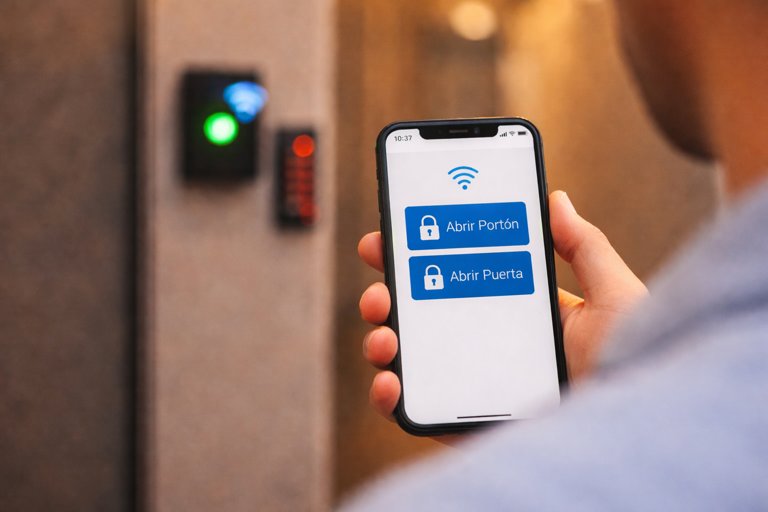 Sistemas de apertura desde móvil
